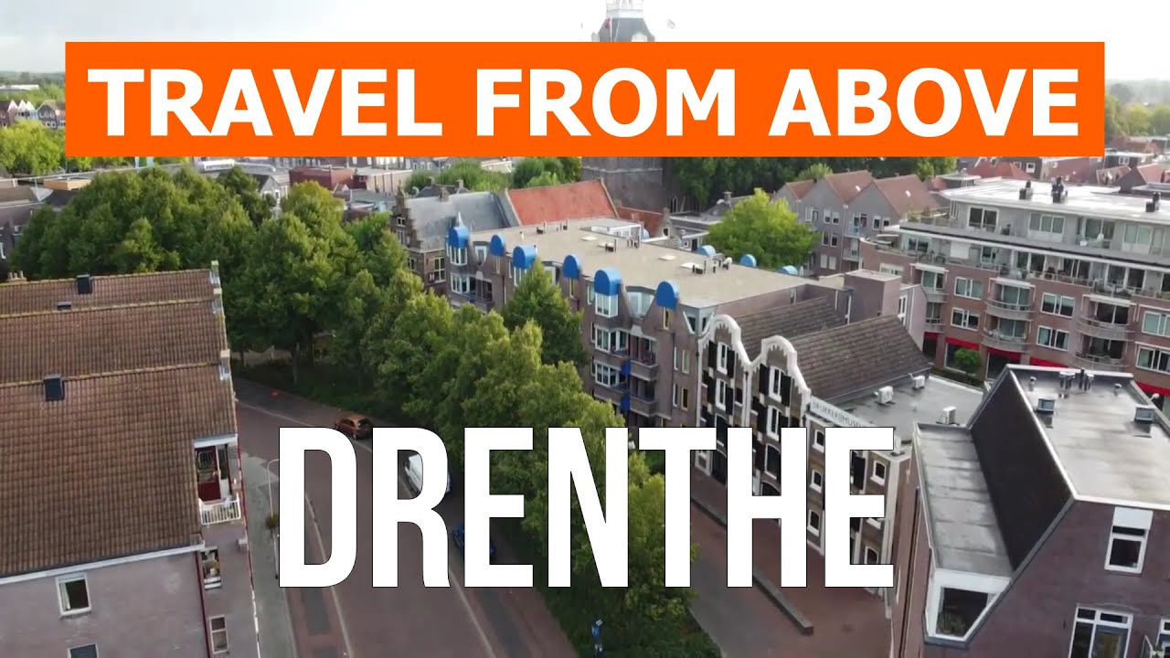 Drenthe from above | Drone video in 4k | Netherlands, Drenthe province from the air