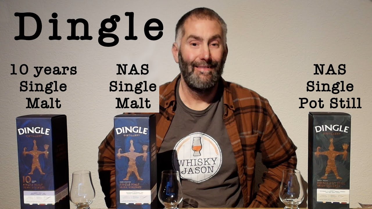 Односолодовый ирландский виски Dingle 10 лет в сравнении с односолодовым виски NAS Single Pot Sti...