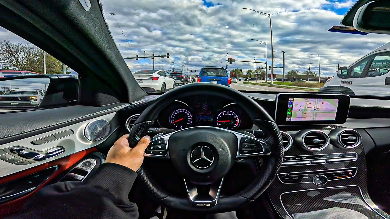 POV: YOUR RUSHING TO THE GYM IN YOUR NEW AMG