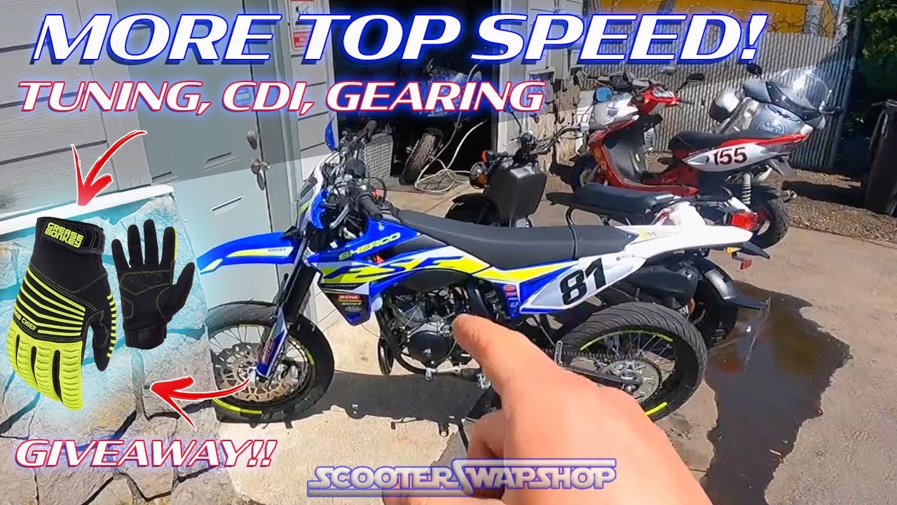 We finally got some speed out of this guy, but how? |  Sherco 50 sm
