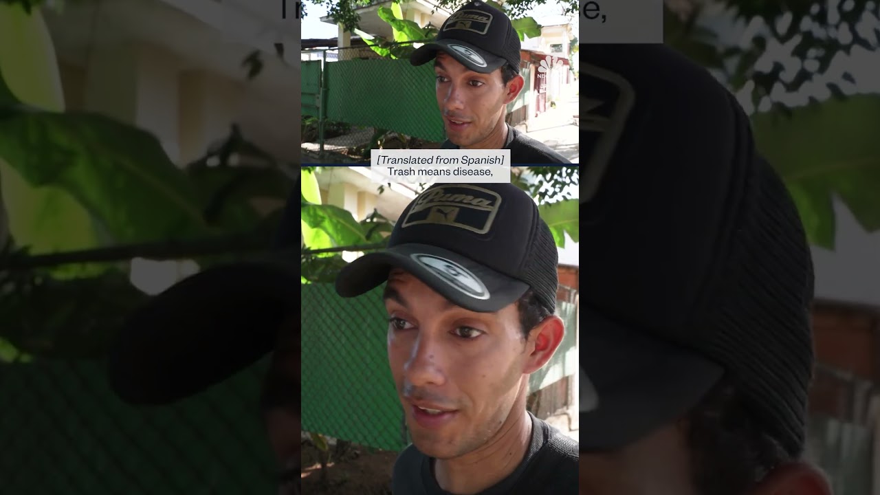 Cuba's fuel shortage has created a garbage crises, threatening disease