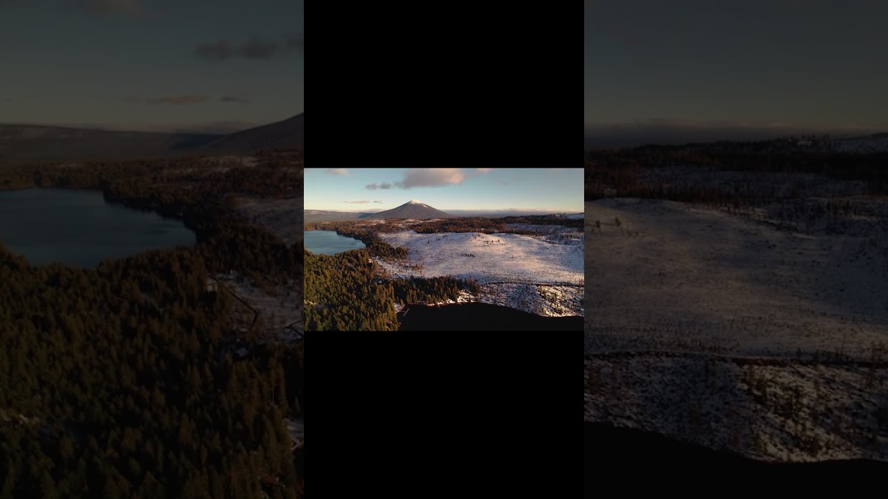 A Winter Solstice Drone Flight at Mount Washington, Oregon