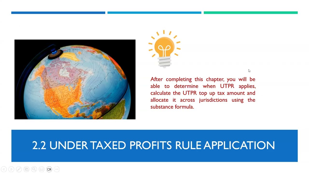 Chapter 2.2: Under-Taxed Profit Rule (UTPR) Application