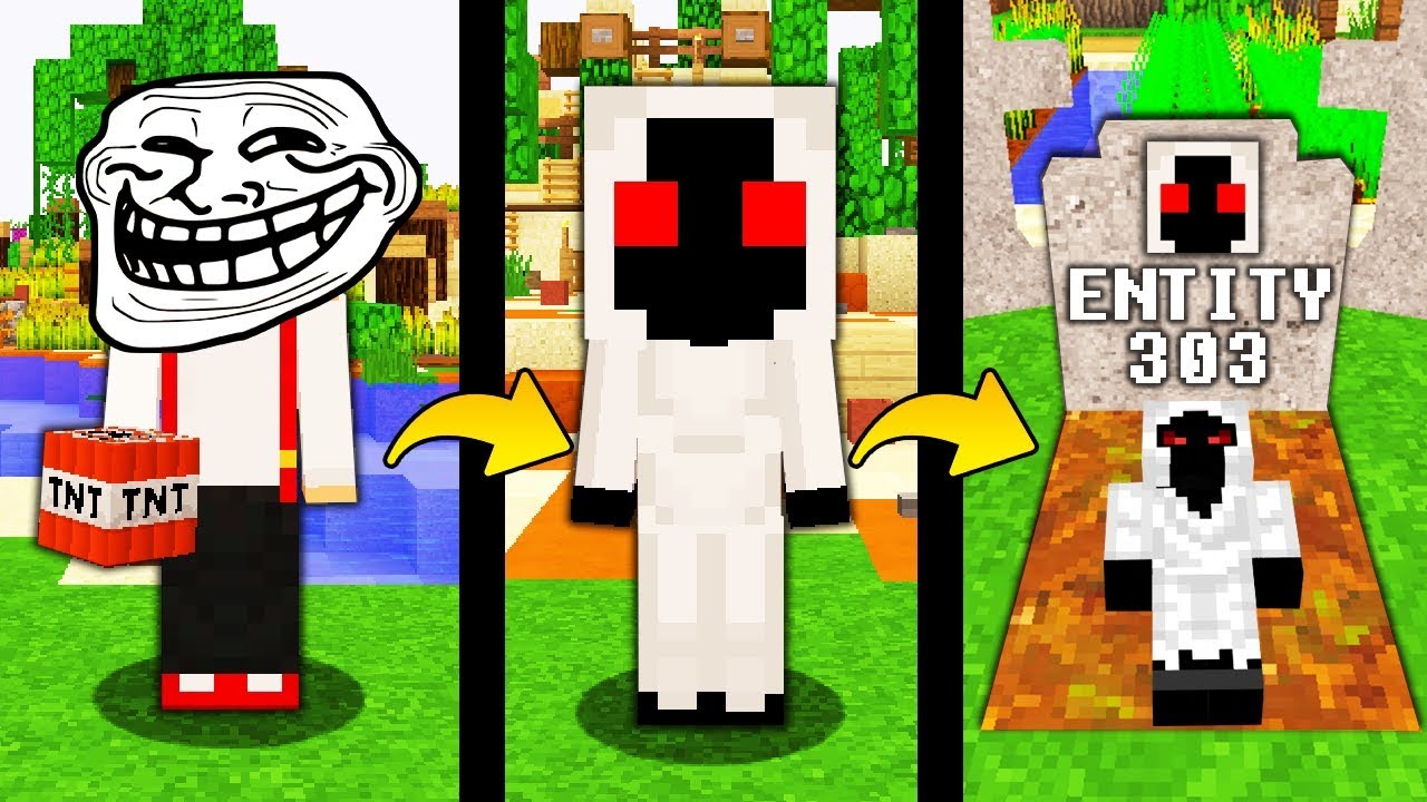 JAK TROLLOWAĆ ENTITY 303 W MINECRAFT! || MINECRAFT TROLL!