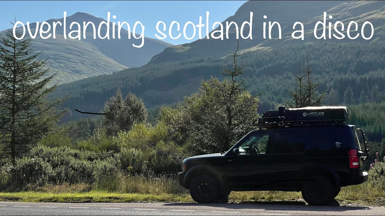 scotland in a land rover & roof tent - dumfries to mallaig via glencoe & glenfinnan viaduct