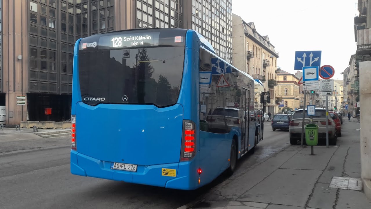 2026.02.12: Mercedes-Benz Citaro C2K (AO-FL-226) a Budapesti 128-as vonalon