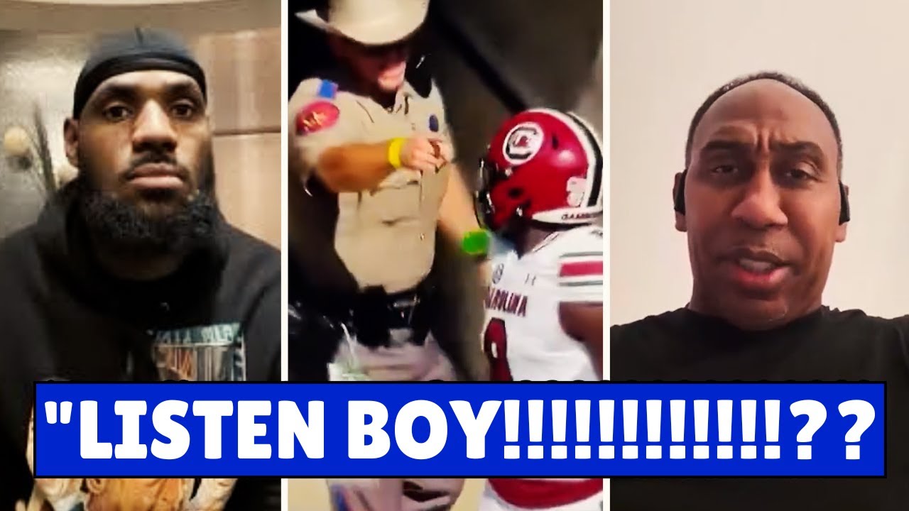 Stephen A., LeBron & Ryan Clark React to Shocking Texas A&M Trooper Incident with South Carolina 🔥