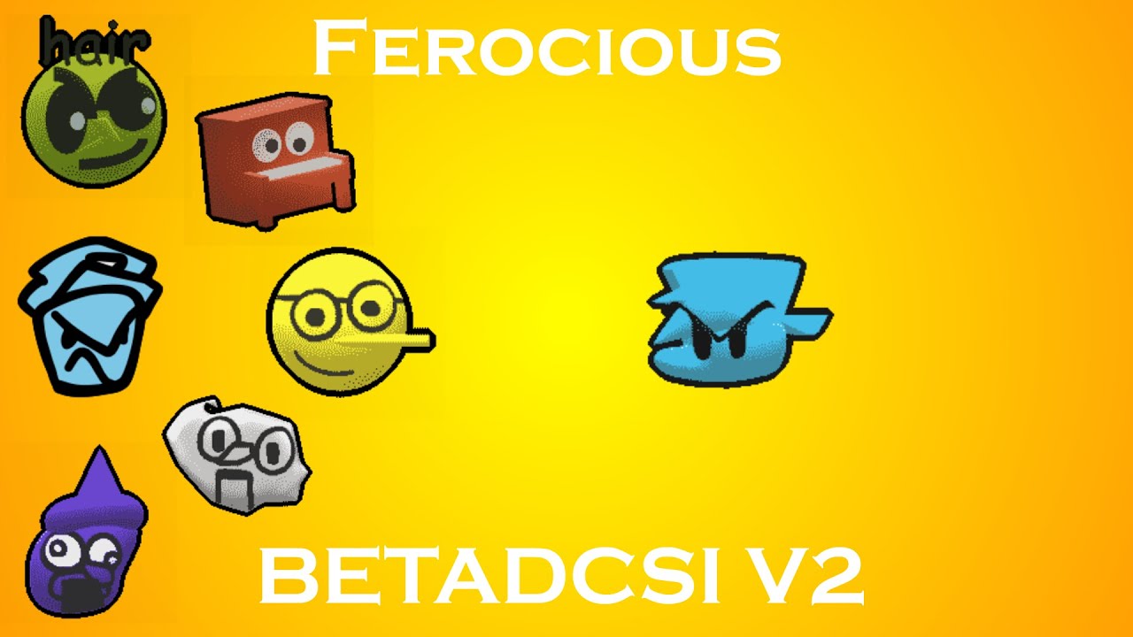 Ferocious But Every Turn A Different Character Sings It V2