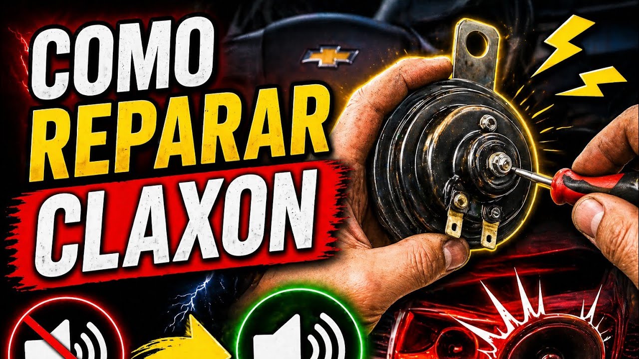 COMO REPARAR CLAXON*