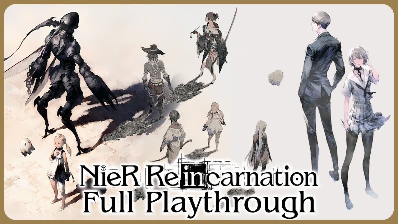 NieR Reincarnation - Full Game Playthrough