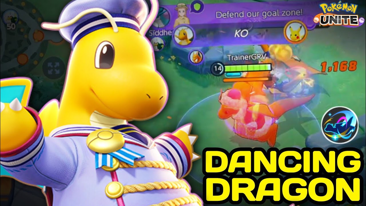 Buffed Dragon Dance is now a new meta or what 🤔 Pokemon Unite - NINZA PLAYS