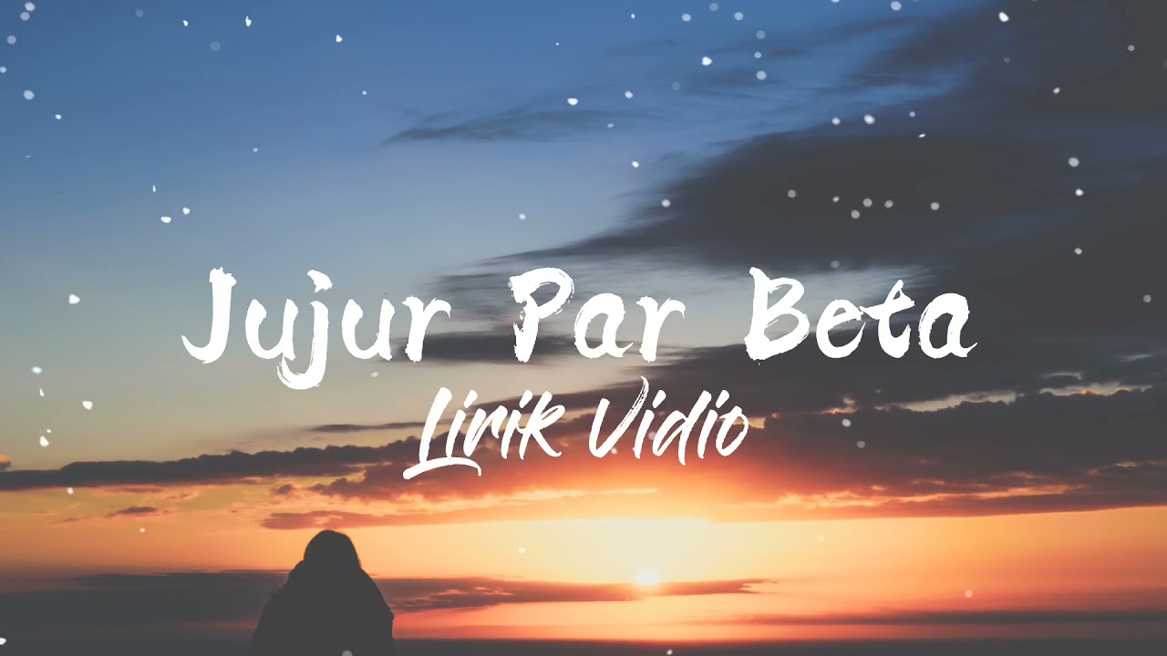 Lagu Ambon Terbaru 2021 || Jujur Par Beta || Lirik Video