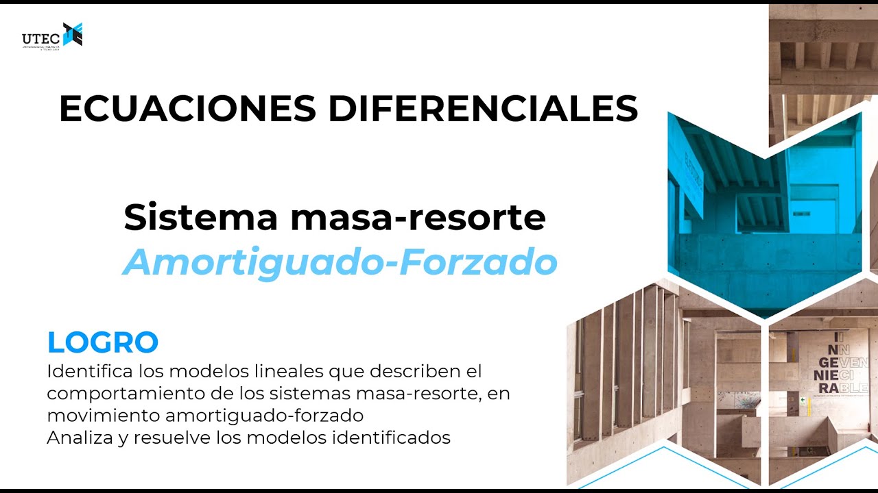 Sistema masa-resorte amortiguado forzado