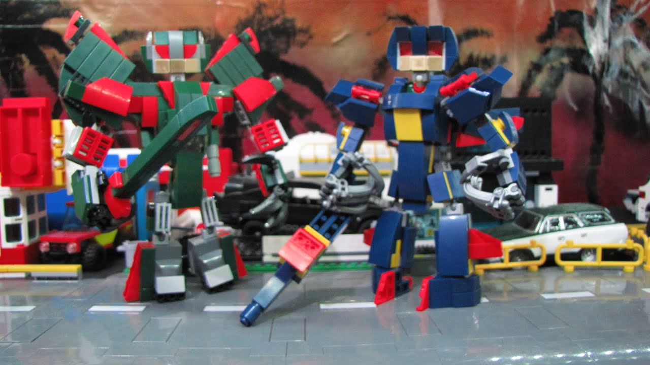 LEGO TRANSFORMERS: TFP - SKYQUAKE & DREADWING (MOC)