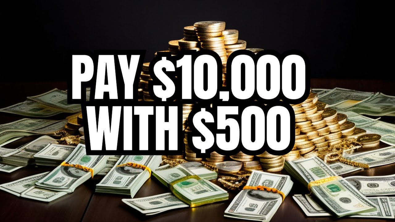 The Secret To Paying Off Over $10,000+ Debt With Just $500