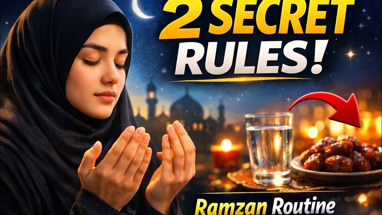 🔥🌙 Ramzan Secret Rules | मुस्लिम गर्ल की Powerful Daily Routine 🤲✨