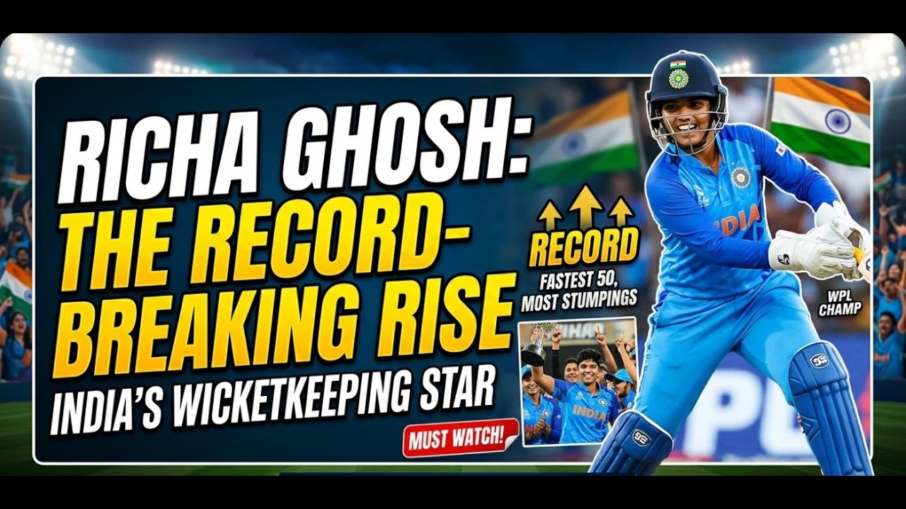 Richa Ghosh: The Record-Breaking Rise of India&rsquo;s Wicketkeeping Star | Opinion Unfiltered Podcast