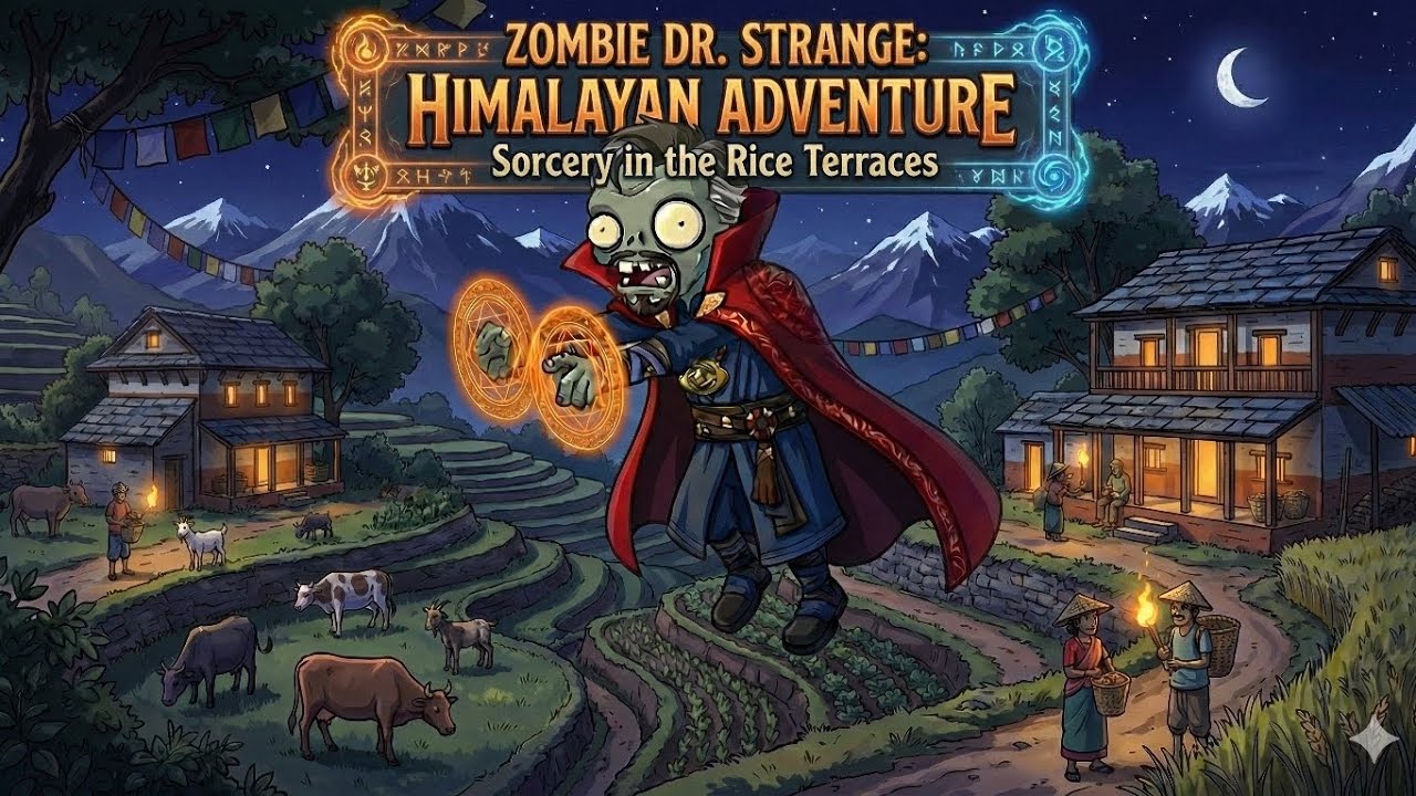 Dr. Strange is a Zombie Now?! Multiverse of Madness in PvZ