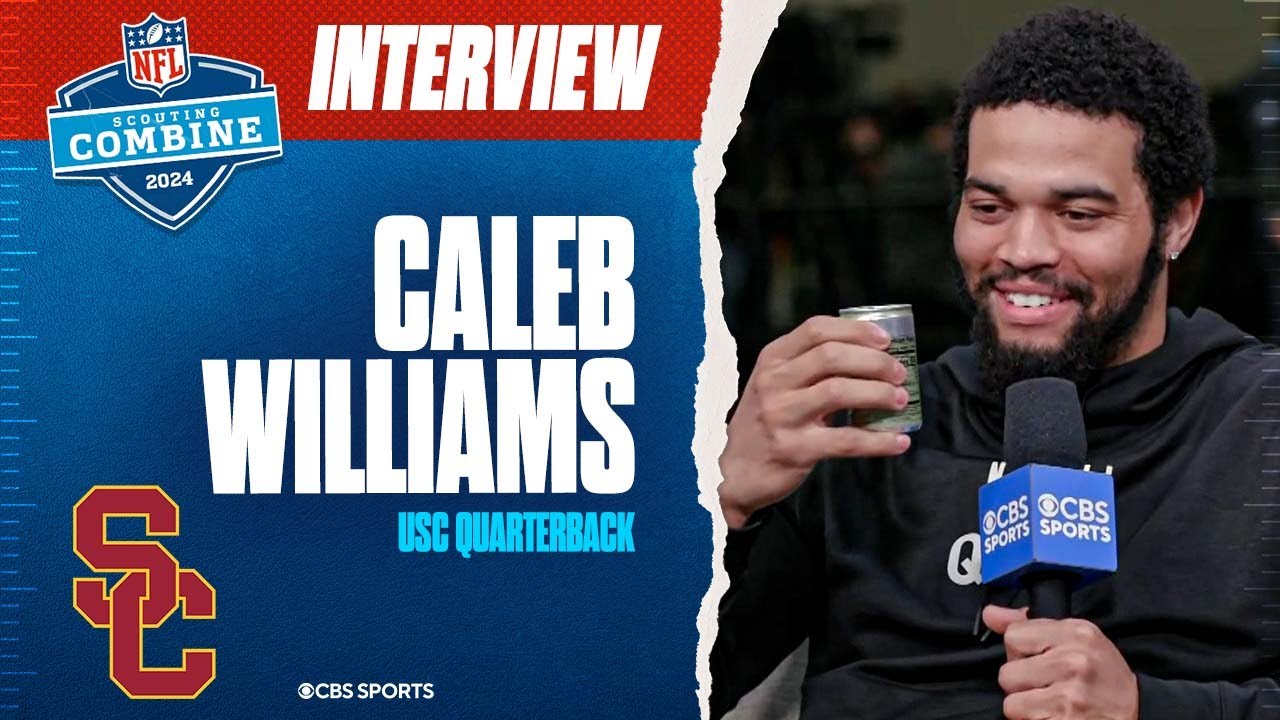 Caleb Williams is FASCINATED with Ginger Beer + Says Football GOAT is Aaron Rodgers I CBS Sports
