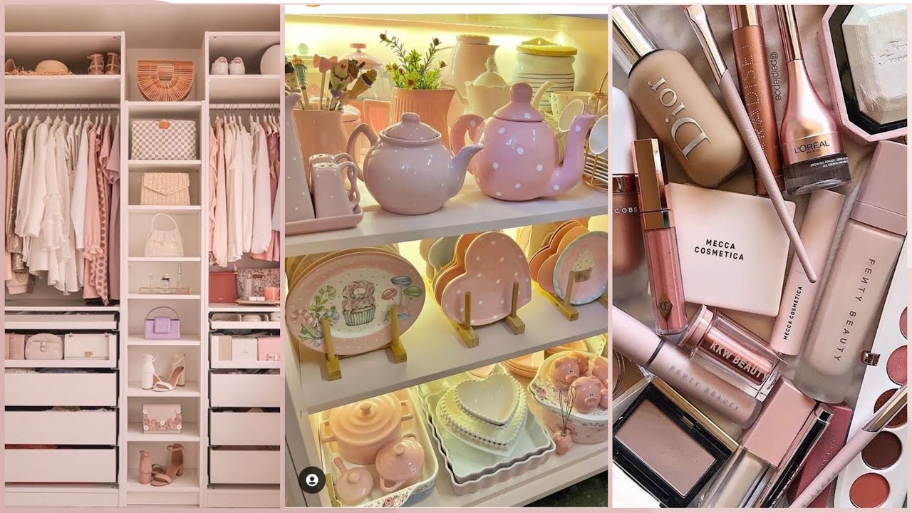 kitchen Organization Vlog 🎀| Closet Organization | Skincare Restocking | Immersive Organization ✨️