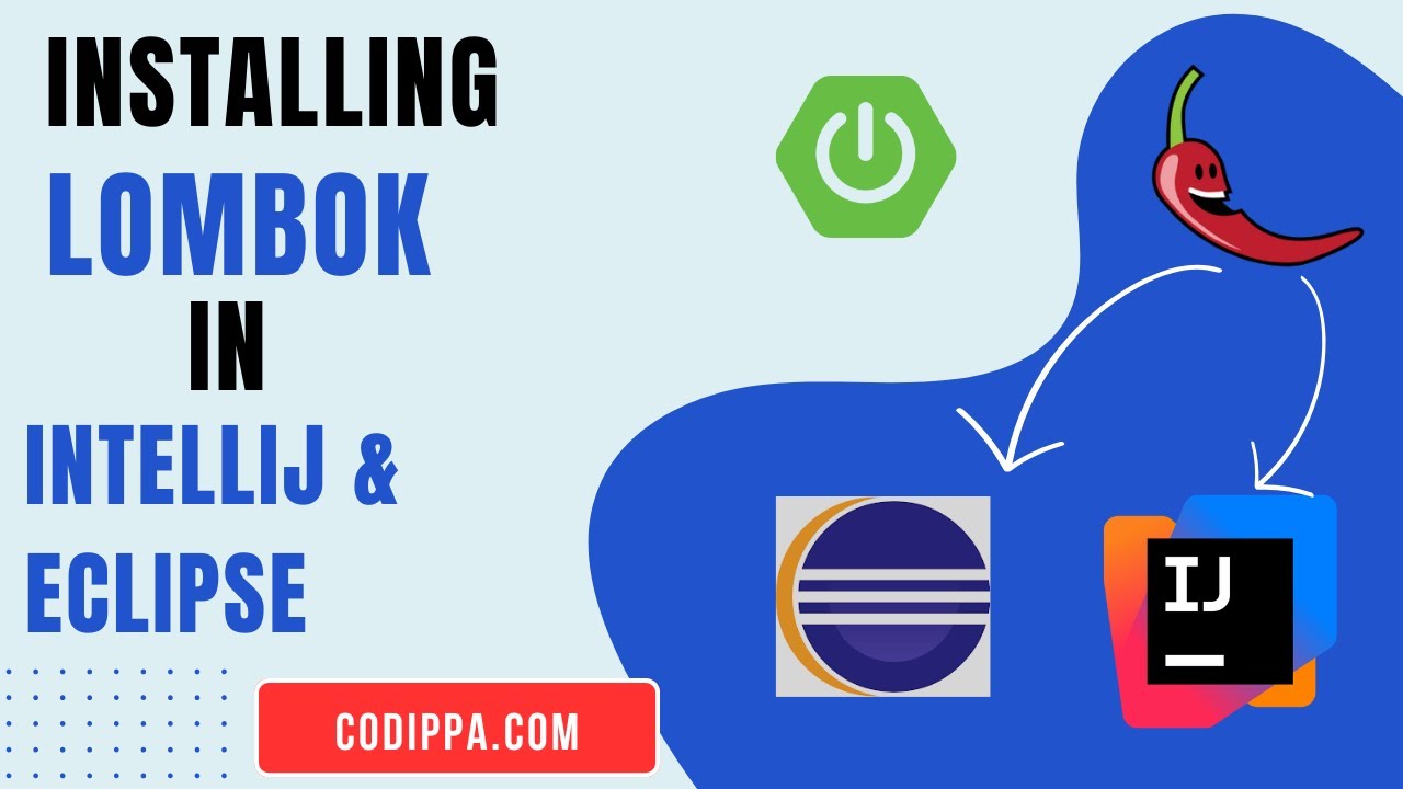 Установка Lombok в IntelliJ и Eclipse Spring Boot (демонстрация) ⚡