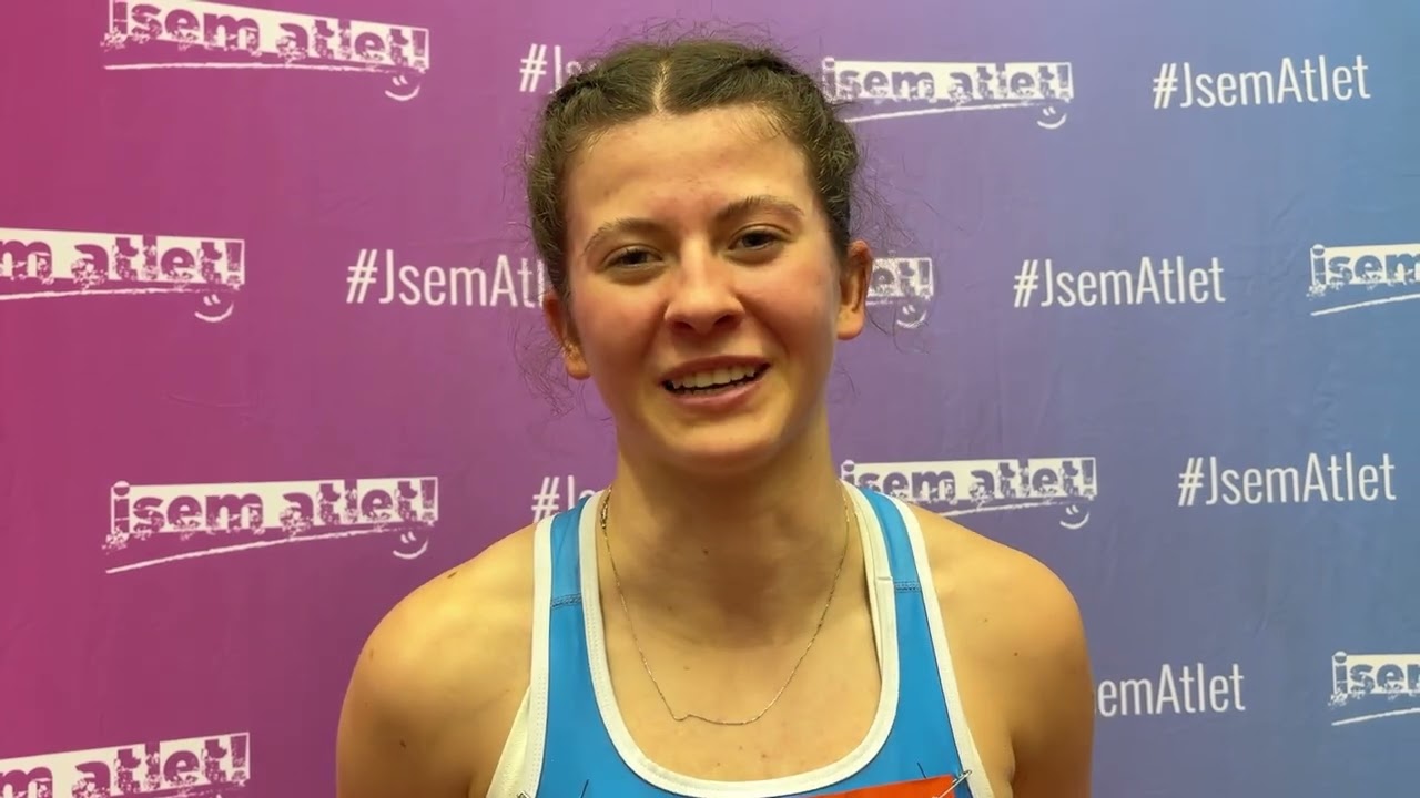Adéla Holubová po MR na 800 m juniorek na gigantu 2026