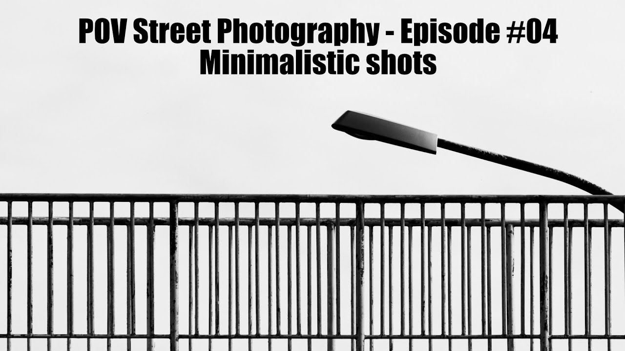 POV Street Photography Episode - Minimalistic shots Fuji X-T3, 55-200mm