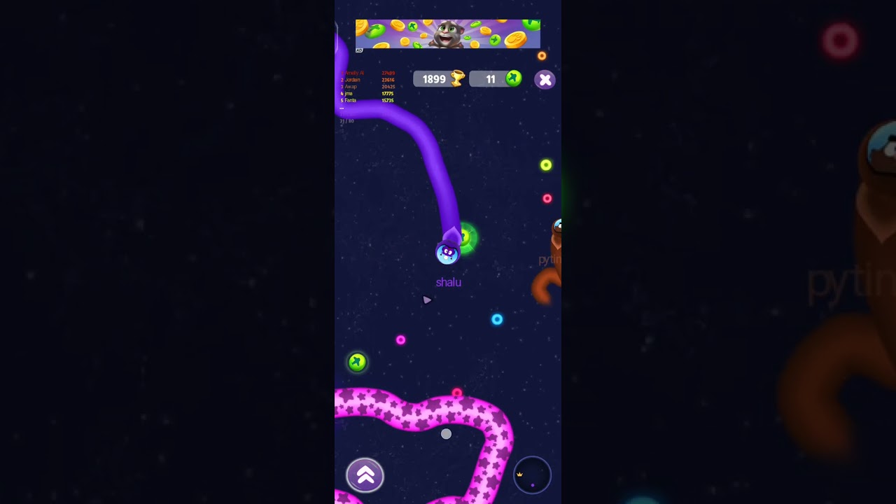 Snake game 🎯🎯🎮#viral#top score challenge video #subscribe my channel @Shalugamming 