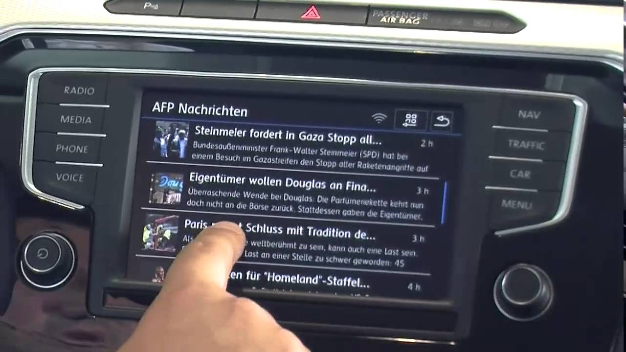 Car Net - VW Passat / 03-Nutzung