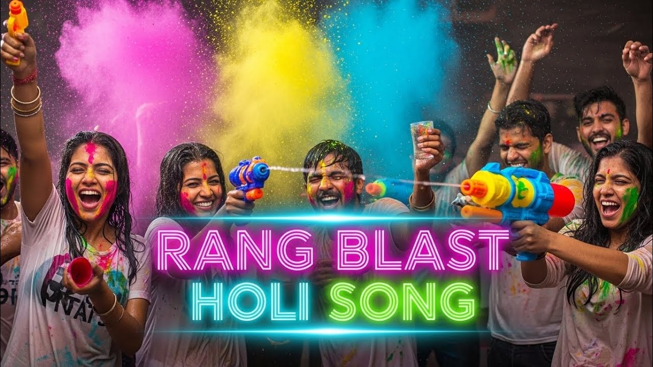 Rang Blast DJ 2026 💥 | Holi Beat Drop | Ultimate Party Anthem l Holi DJ song 