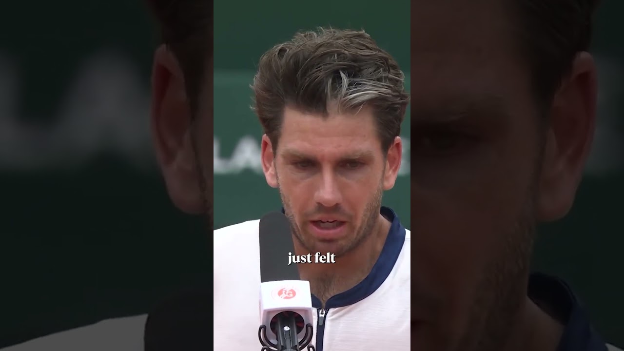 "I deserve a diploma for beating Medvedev!" 🎓" - Cam Norrie's post-match thoughts!