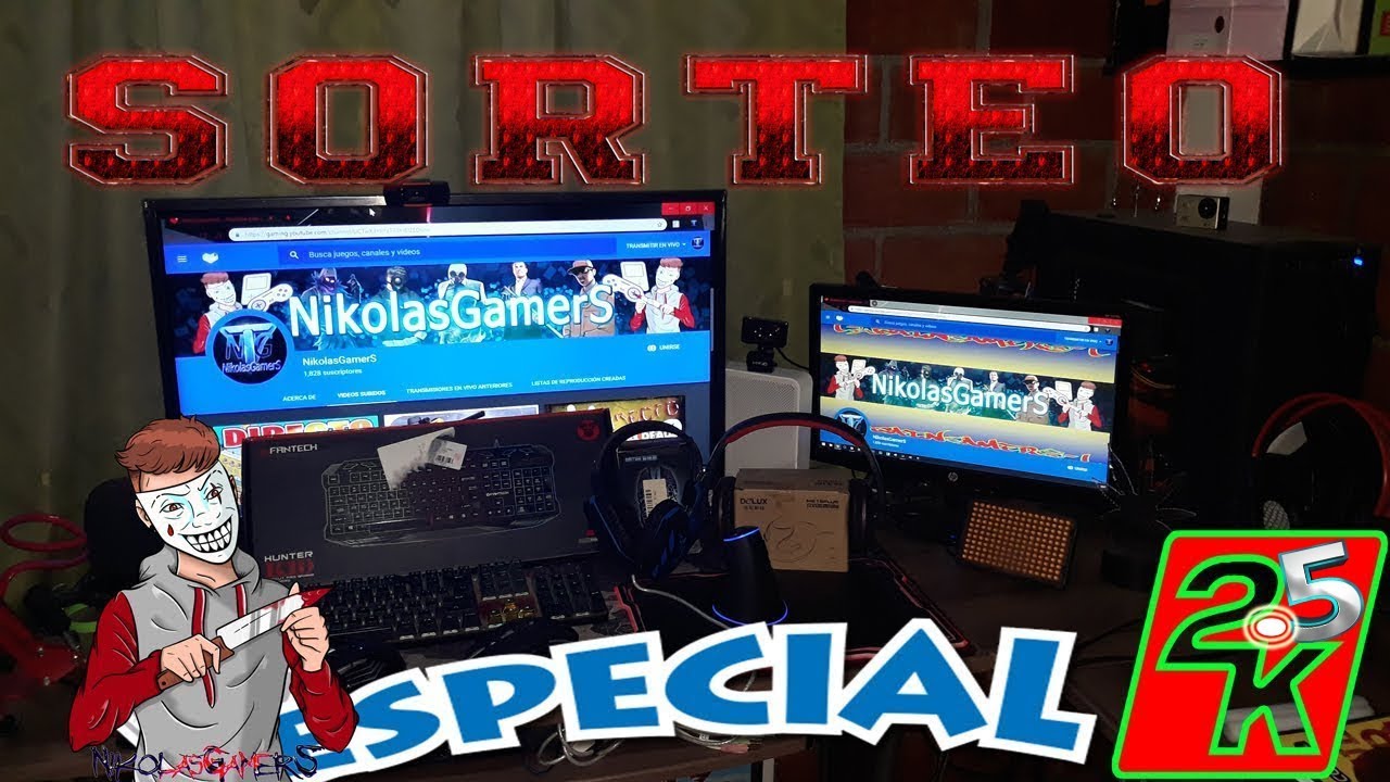 ★ NUEVAMENTE SORTEO GAMING - ESPECIAL 2.5K DE SUSCRIPTORES + INFORMACI&Oacute;N ★