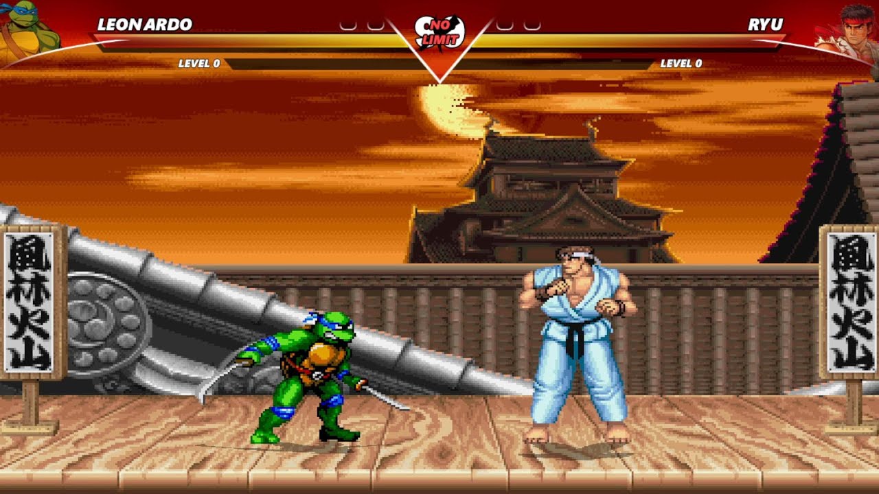 RYU VS LEONARDO - The Greatest Fight of All Time !!