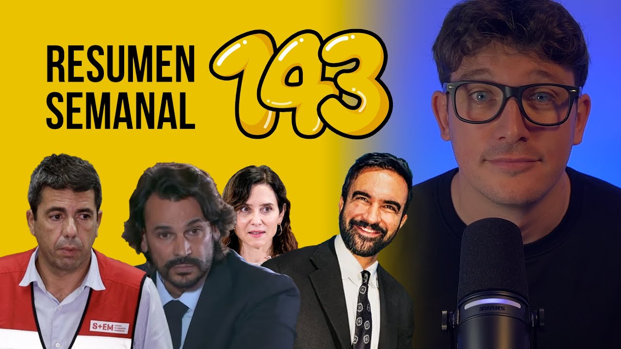 Declara el novio de Ayuso, dimite Maz&oacute;n y el em&eacute;rito sin pensi&oacute;n #ResumenSemanal 143