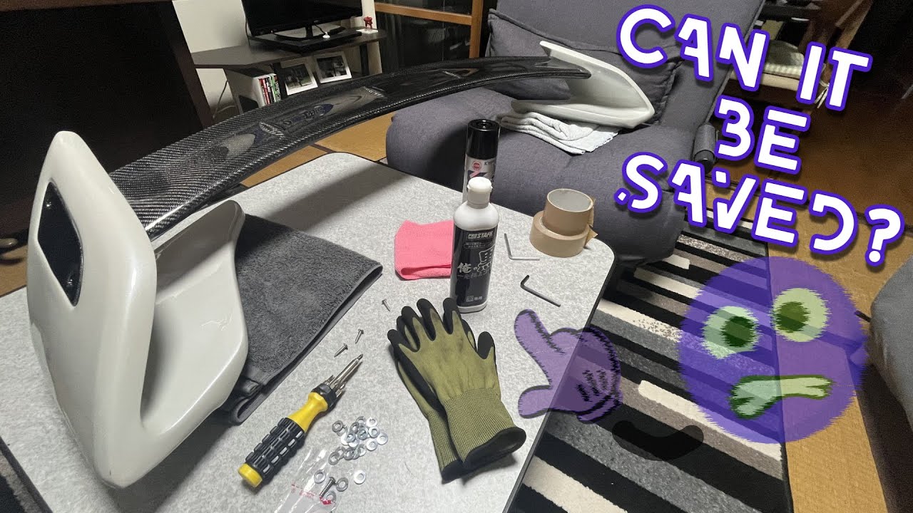 Fixing up the “Tommy Kaira” wing + Trying to relax myself