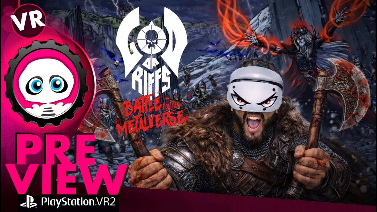 God Of Riffs: Battle for the Metalverse | Preview PSVR2 | VRPlayer