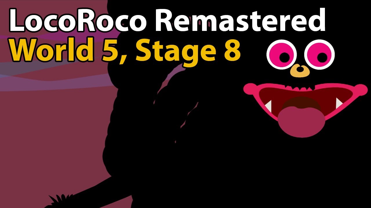 LocoRoco Remastered (PS4) - World 5, Stage 8