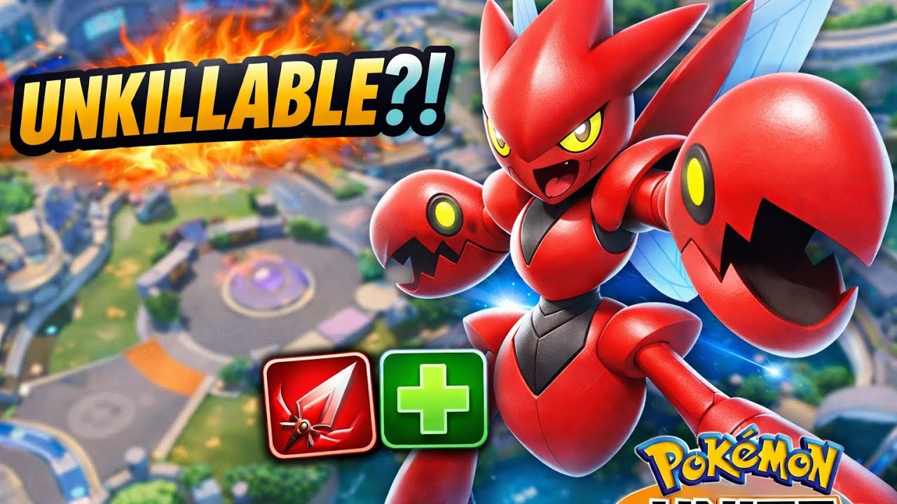 Scizor Is Unkillable?! Full Ranked Gameplay | Pokémon UNITE