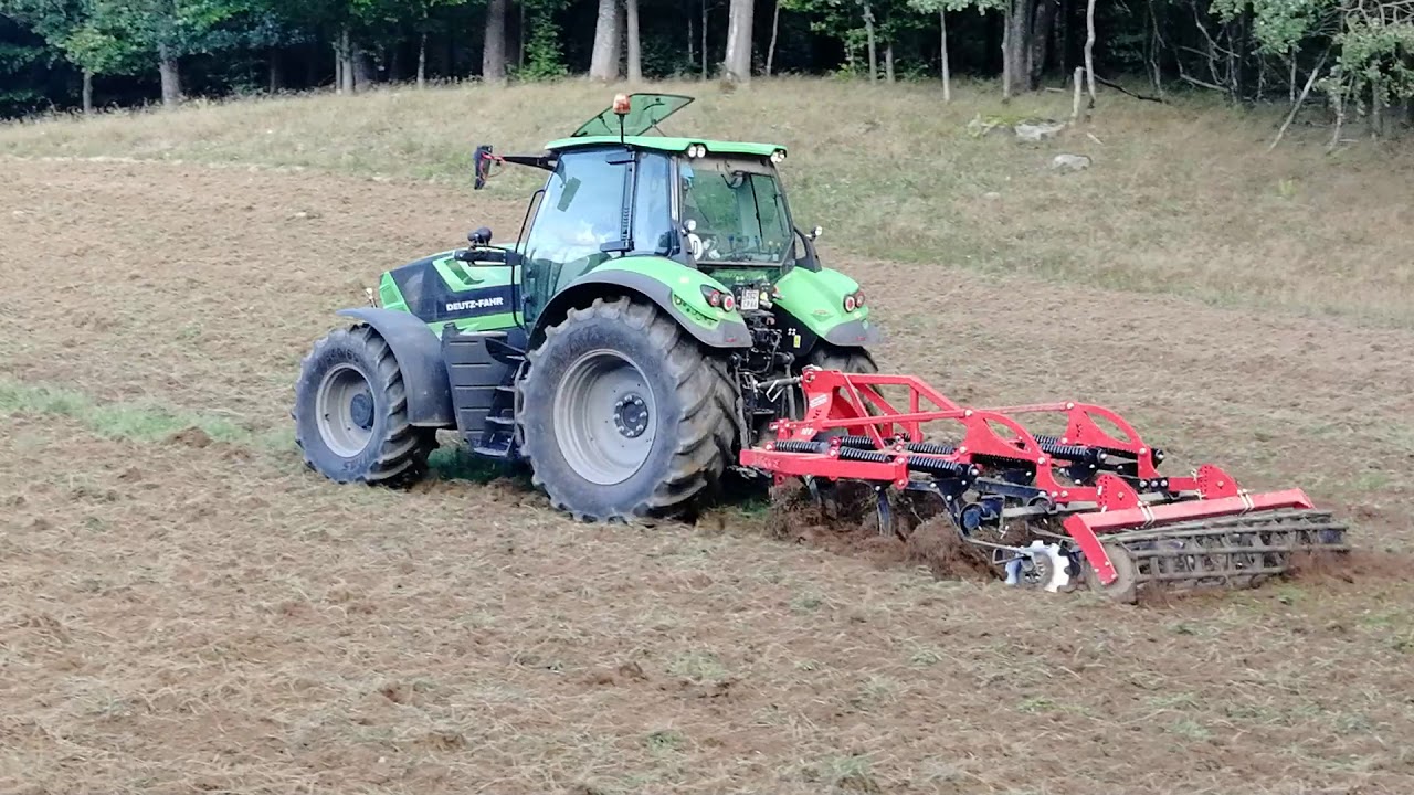 Deutz Fahr 6165 + agregat podorywkowy Euro-masz APSR3OR, 2019
