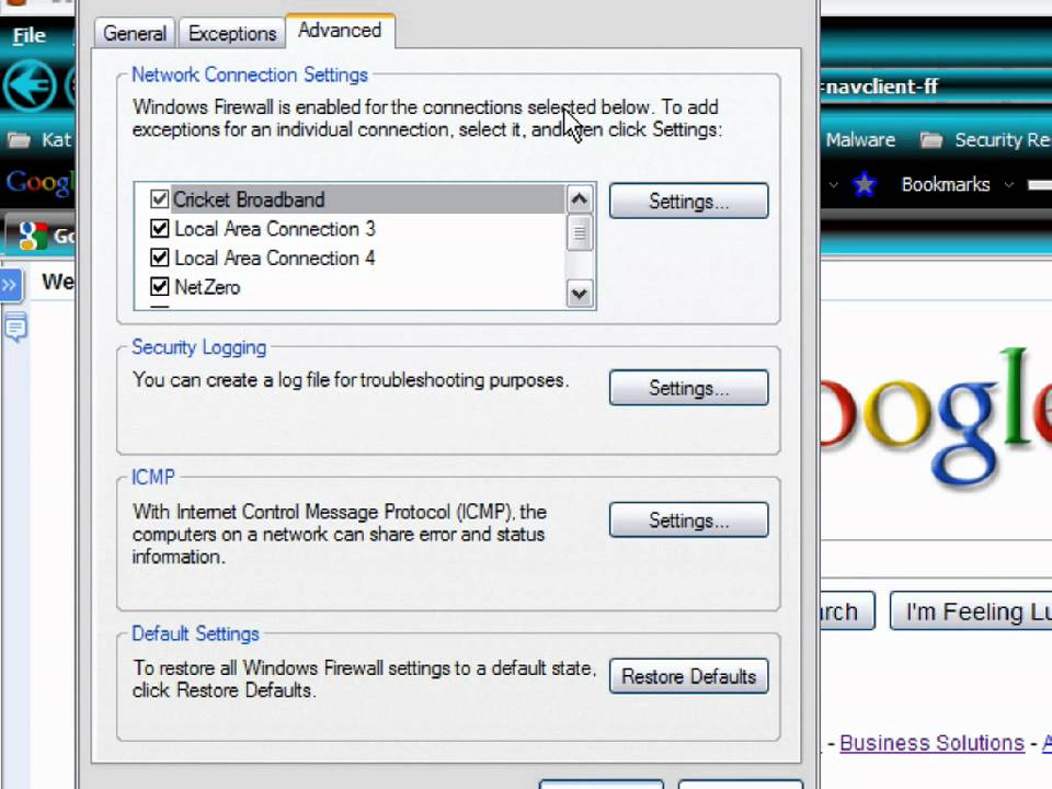 Basic Windows Firewall Tutorial