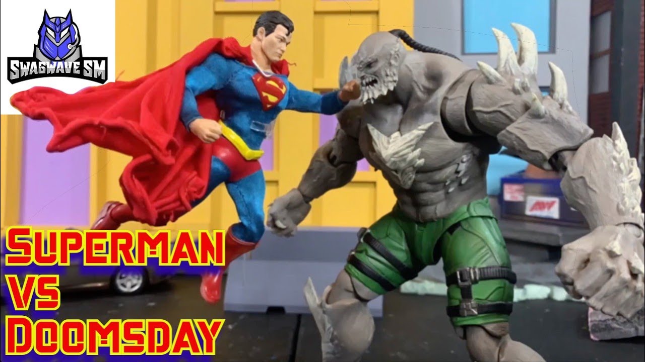Superman Stop Motion- Superman Vs Doomsday [Stop Motion Film] #superman #animation #stopmotion