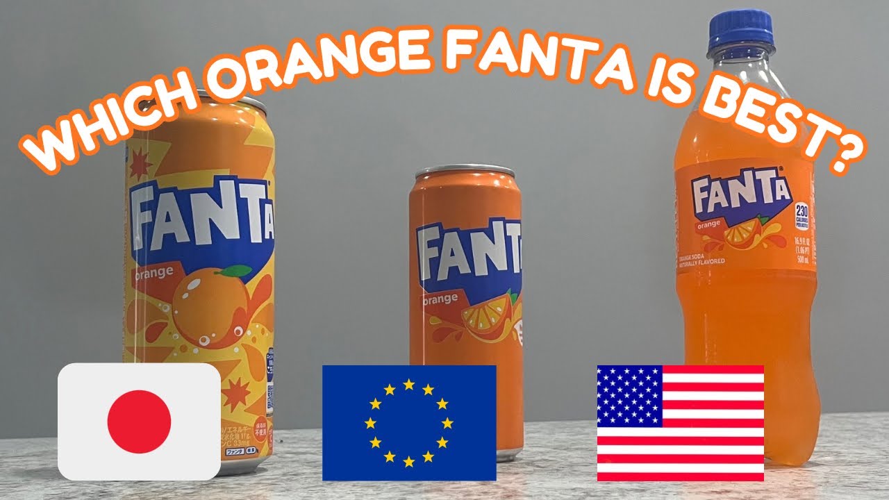 GLOBAL TASTE TEST: Orange Fanta
