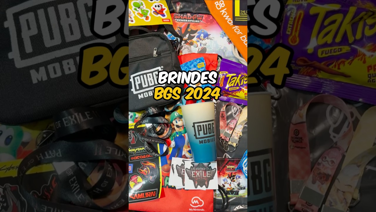 BRAZIL GAME SHOW 2024 GIVEAWAYS SO FAR! #bgs #bgs2024 #bgs24