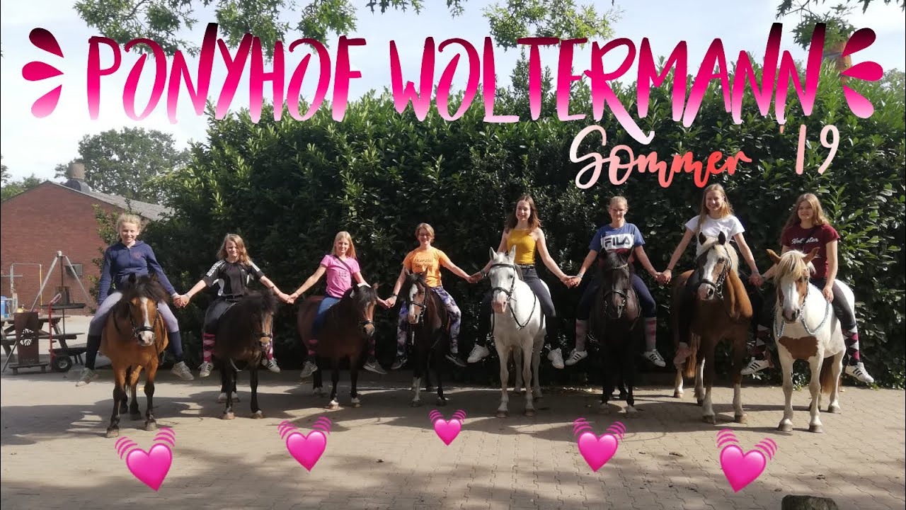 Ponyhof Woltermann Sommer '19 [Luschengang] 💓
