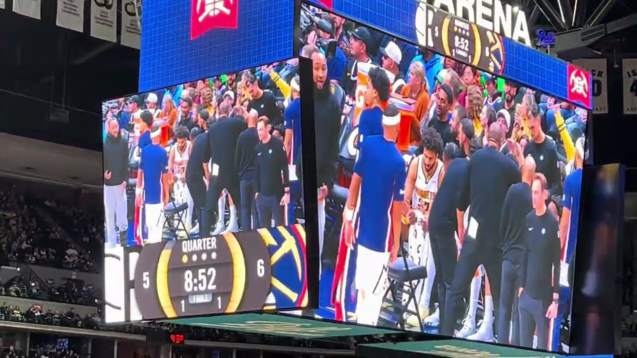 Видео, посвященное памяти MPJ - матч «Денвер Наггетс»/«Бруклин Нетс» 29.01.2026