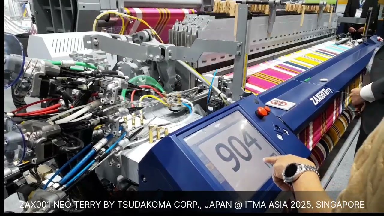 ITMA ASIA 2025@ Singapore Tsudakoma Zax001neo Terry 