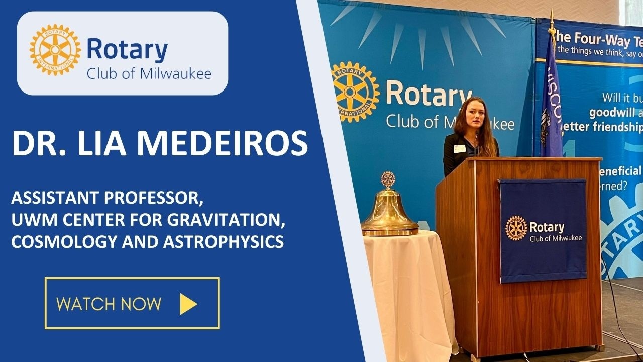 Tuesday Luncheon - Dr. Lia Medeiros, UWM Center for Gravitation, Cosmology and Astrophysics