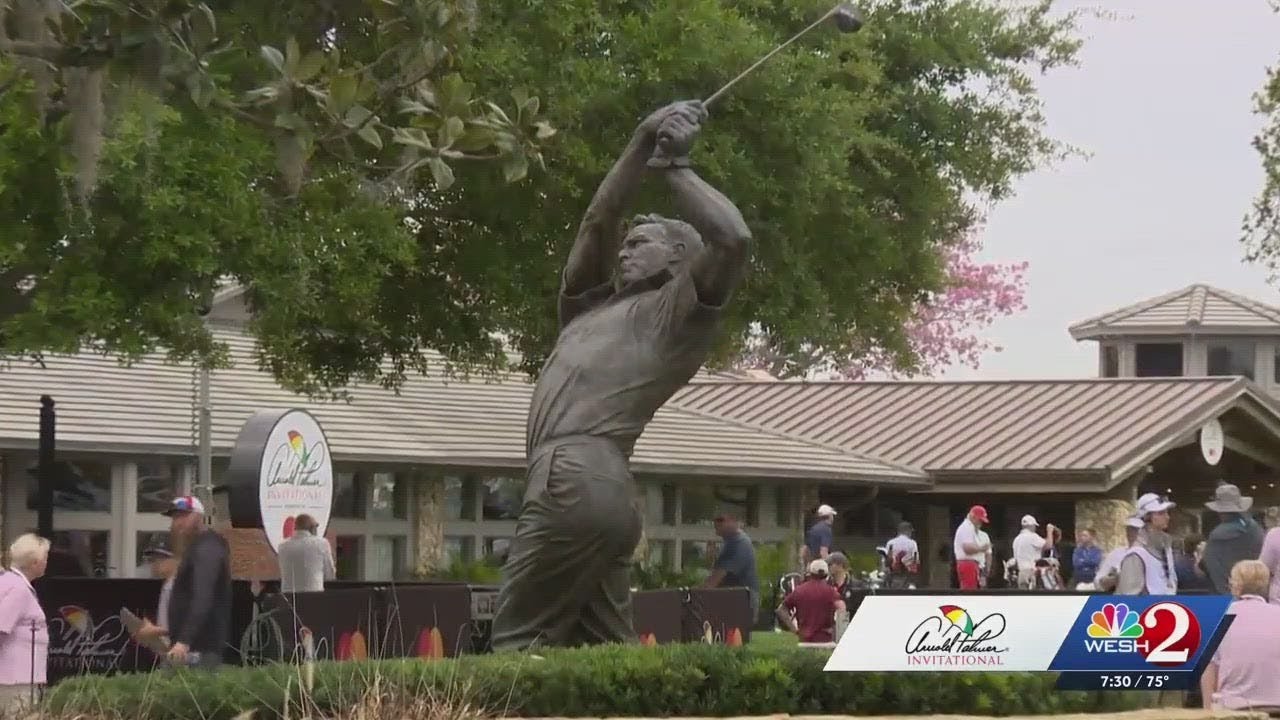 Watch the Arnold Palmer Invitational special from WESH 2 Sports live near the 17th hole at Bay Hill