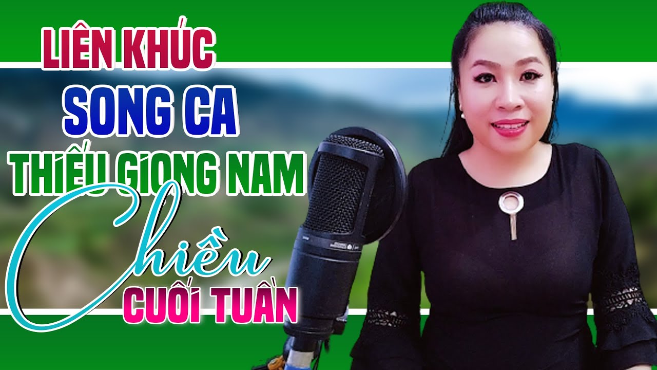 LK Karaoke Song Ca CHIỀU CUỐI TUẦN Thiếu Giọng Nam | Song Ca Với Trà Xanh