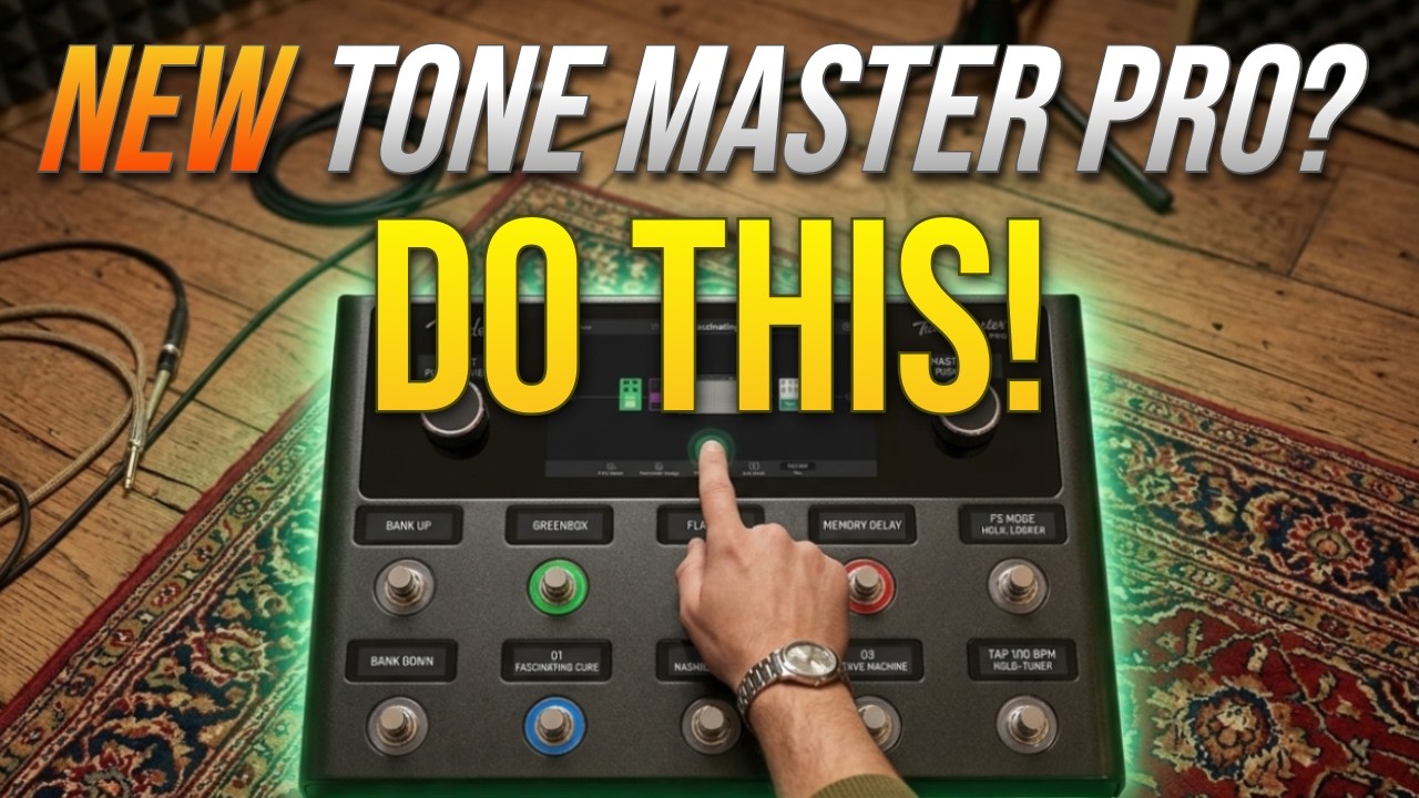 Nowy Tone Master Pro? Zacznij tak (postaw na prostotę)